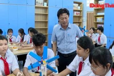 Tân Hồng: Sắp xếp trường lớp - đổi mới từ lớp học