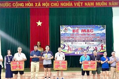 Hơn 300 vận động viên tranh tài tại các hoạt động thể thao xã Mang Yang