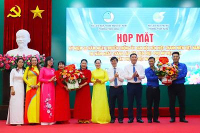 Phường Phan Rang họp mặt kỷ niệm Ngày truyền thống Hội Liên hiệp Thanh niên Việt Nam và Ngày Phụ nữ Việt Nam