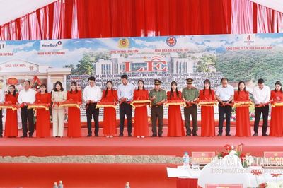 Khánh thành trụ sở Công an xã Khuất Xá, khởi công xây dựng cầu 19/8 và 5 nhà văn hóa thôn