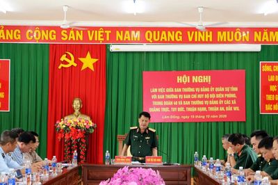 Tăng cường phối hợp thực hiện nhiệm vụ khu vực biên giới Lâm Đồng