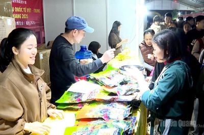 Có 40 gian hàng nước ngoài tham gia Hội chợ Quốc tế Việt – Trung