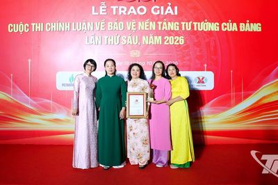 Nhóm tác giả Thái Nguyên đạt giải C Cuộc thi chính luận về bảo vệ nền tảng tư tưởng của Đảng lần thứ sáu