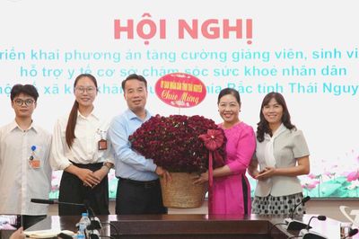 Thái Nguyên: Triển khai chương trình đưa giảng viên, sinh viên y tế hỗ trợ cơ sở