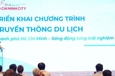TP. Hồ Chí Minh: Ngành du lịch hướng tới mức tổng thu 330.000 tỷ đồng