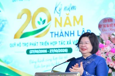 Quỹ Hỗ trợ phát triển HTX Việt Nam sau 20 năm: Hướng tới 5.000 tỷ đồng vốn hoạt động