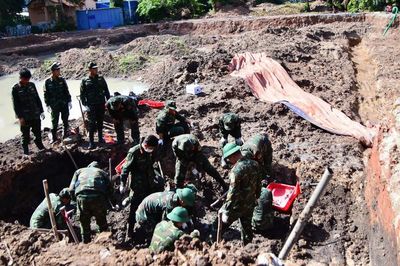 Phát hiện, quy tập thêm 14 hài cốt liệt sĩ tại Công viên Lê Thị Riêng