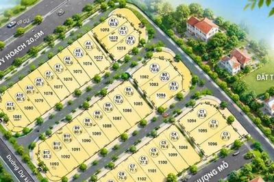 Xã Đan Phượng chuẩn bị đấu giá 36 thửa đất ở