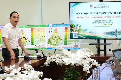 Tuần lễ 'Dinh dưỡng và phát triển' thúc đẩy chế độ ăn lành mạnh