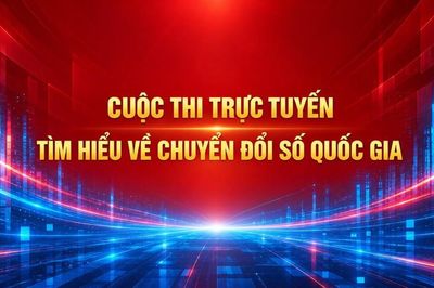 Phát động Cuộc thi trực tuyến tìm hiểu về chuyển đổi số quốc gia