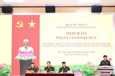 Từ ngày 10 - 13/12, diễn ra Triển lãm Quốc phòng quốc tế Việt Nam năm 2026