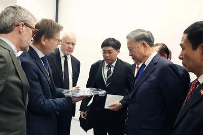 Tổng Bí thư, Chủ tịch nước Tô Lâm thăm Viện nghiên cứu Niels Bohr, Đan Mạch