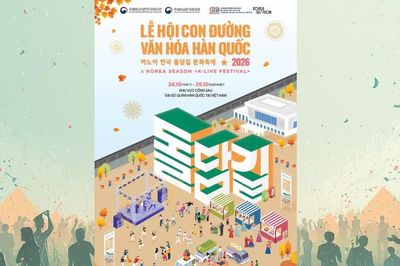 Lễ hội con đường văn hóa Hàn Quốc 2026 tại Hà Nội