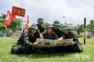 Chung sức xây dựng tờ báo chiến sĩ