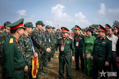Thước đo thể lực học viên toàn quân