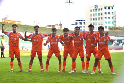 U.17 SHB Đà Nẵng đá giao hữu tại Trung Quốc