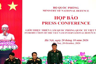 Triển lãm Quốc phòng quốc tế Việt Nam 2026 diễn ra trong 4 ngày tại Sân bay Gia Lâm