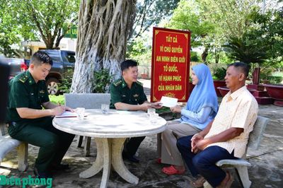 Gắn trách nhiệm cán bộ Biên phòng với cấp ủy cơ sở