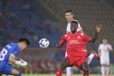 V.League 2026/27: Olaha Mạnh Đức tỏa sáng, Công an TP.HCM bay vào Top 5