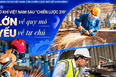 Ngành cơ khí Việt Nam: Cần chiến lược mới để vươn mình - Kỳ 1 - Cơ khí Việt Nam sau 'Chiến lược 319': Lớn về quy mô, yếu về tự chủ