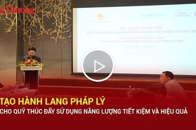 Tạo hành lang pháp lý cho Quỹ Thúc đẩy sử dụng năng lượng tiết kiệm và hiệu quả