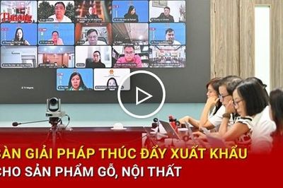 Bàn giải pháp thúc đẩy xuất khẩu cho sản phẩm gỗ, nội thất