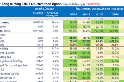 Hơn 100 doanh nghiệp công bố lợi nhuận quý 3, Dầu khí Ngân hàng tăng mạnh