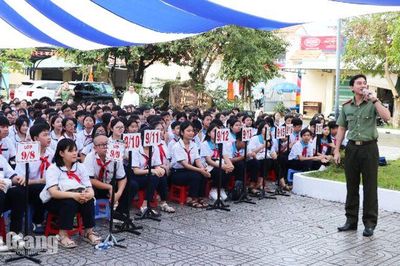 Phú Quốc: 1.800 học sinh học cách phòng bạo lực, tránh lừa đảo trực tuyến