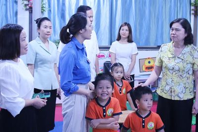 HĐND thành phố Bắc Ninh khảo sát việc chấp hành pháp luật tại các cơ sở giáo dục phường Lương Tài