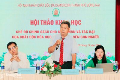 Đồng Nai tổ chức hội thảo khoa học về chế độ chính sách cho nạn nhân chất độc da cam