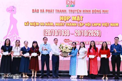 Báo và Phát thanh, Truyền hình Đồng Nai họp mặt kỷ niệm ngày Phụ nữ Việt Nam 20-10