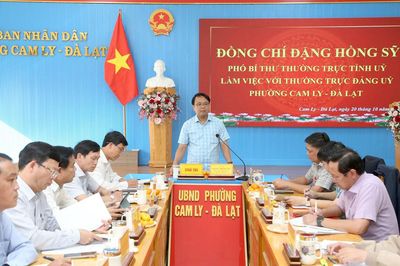 Tháo gỡ điểm nghẽn, tạo động lực phát triển phường Cam Ly - Đà Lạt