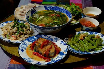 Mâm cơm của mạ Huế