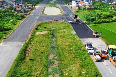 Cận cảnh đường hơn 3.400 tỷ đồng ở Hưng Yên tăng tốc, phấn đấu về đích cuối năm 2026