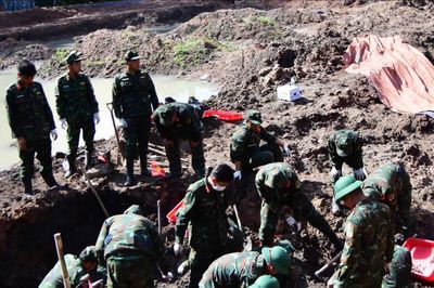 TP. Hồ Chí Minh: Quy tập thêm 13 hài cốt liệt sĩ và di vật tại công viên Lê Thị Riêng