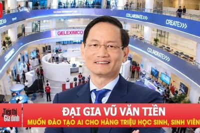 Đại gia Vũ Văn Tiền muốn đào tạo AI cho hàng triệu học sinh, sinh viên