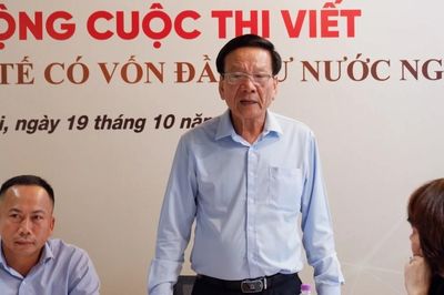 Phát động cuộc thi viết về phát triển kinh tế có vốn đầu tư nước ngoài