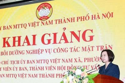 Cán bộ mặt trận phải giải quyết được những bài toán phát sinh từ thực tiễn