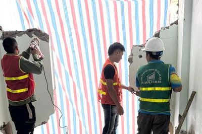 Bắt đầu triển khai phá dỡ mặt bằng dự án Trục không gian Quốc lộ 1A