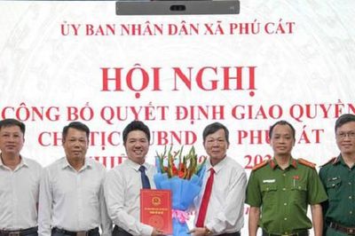 Ông Hoàng Quốc Cường được giao quyền Chủ tịch UBND xã Phú Cát