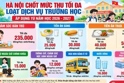 Hà Nội quy định mức trần từ tiền ăn đến dịch vụ đưa đón học sinh