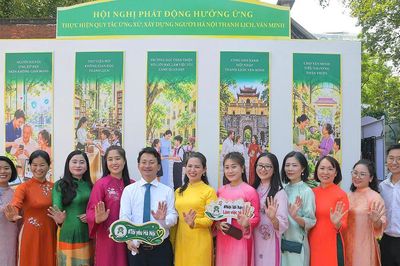 Xây dựng người Hà Nội thanh lịch, văn minh từ mỗi hành động đẹp