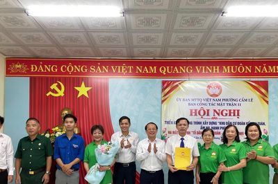 Mô hình 'Khu dân cư đoàn kết, an toàn, ấm no, hạnh phúc' phát huy tinh thần tương thân