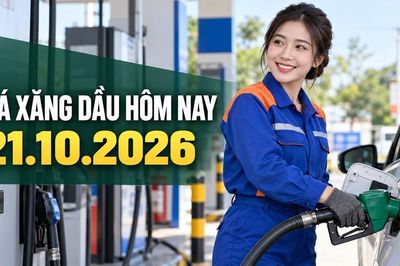 Giá xăng dầu hôm nay 21.10.2026: Dầu thế giới cùng giảm gần 3%