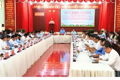 Thường trực Thành ủy Cần Thơ làm việc với các địa phương về nhiệm vụ cuối năm 2026
