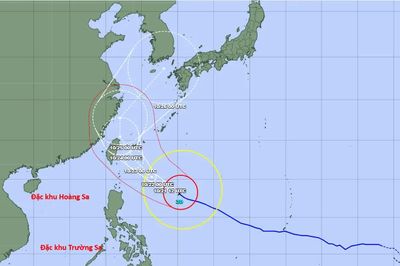 Siêu bão Champi mạnh cấp 17 không vào Biển Đông