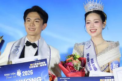 Nữ sinh Học viện Phụ nữ Việt Nam đăng quang Hoa khôi Sinh viên Thanh lịch 2026