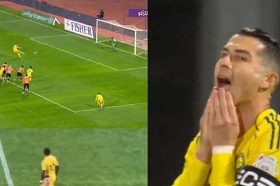 Ronaldo nổi giận sau pha đá hỏng phạt đền