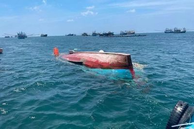 Chìm tàu gần vịnh Mũi Né