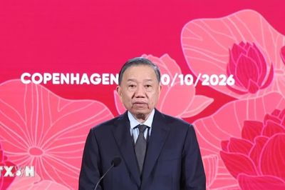 Tổng Bí thư, Chủ tịch nước và Phu nhân dự Hòa nhạc Kỷ niệm 55 năm quan hệ ngoại giao Việt Nam-Đan Mạch